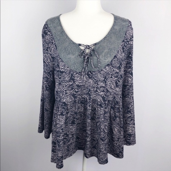 Anthropologie:  Akemi + Kin Boho Peasant Blouse - Picture 13 of 13